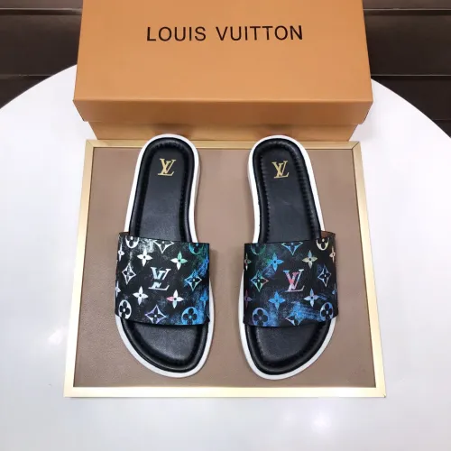 Louis Vuitton Slippers For Men #1434856 $52.00 USD, Wholesale Replica Louis Vuitton Slippers