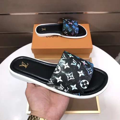 Replica Louis Vuitton Slippers For Men #1434856 $52.00 USD for Wholesale