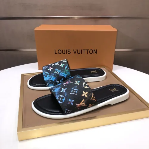 Replica Louis Vuitton Slippers For Men #1434856 $52.00 USD for Wholesale