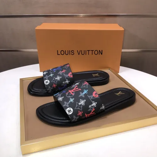 Replica Louis Vuitton Slippers For Men #1434857 $52.00 USD for Wholesale