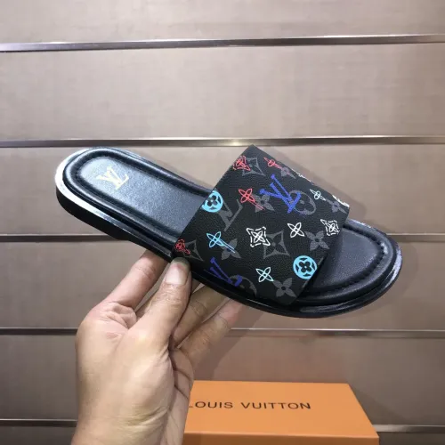 Replica Louis Vuitton Slippers For Men #1434857 $52.00 USD for Wholesale
