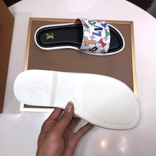 Replica Louis Vuitton Slippers For Men #1434858 $52.00 USD for Wholesale