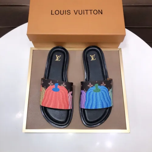 Louis Vuitton Slippers For Men #1434860 $52.00 USD, Wholesale Replica Louis Vuitton Slippers
