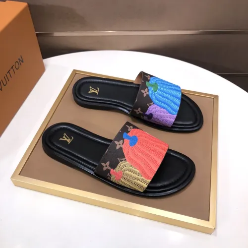 Replica Louis Vuitton Slippers For Men #1434860 $52.00 USD for Wholesale