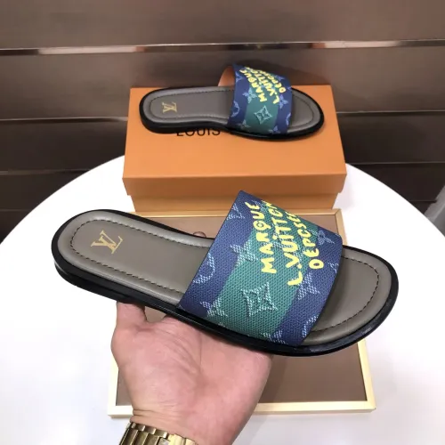 Replica Louis Vuitton Slippers For Men #1434861 $52.00 USD for Wholesale