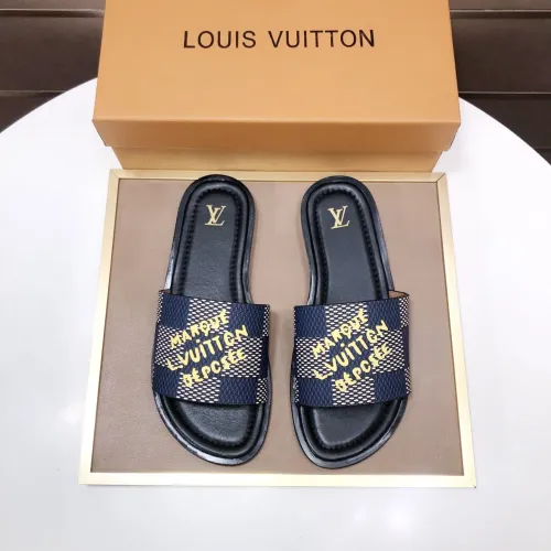 Louis Vuitton Slippers For Men #1434862 $52.00 USD, Wholesale Replica Louis Vuitton Slippers
