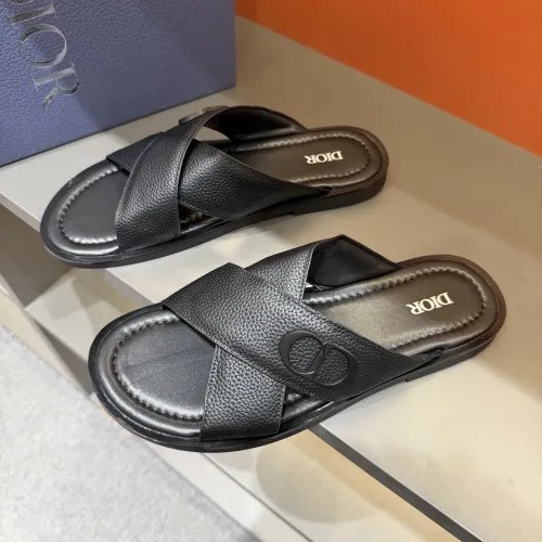 Christian Dior Slippers For Men #1434866 $52.00 USD, Wholesale Replica Christian Dior Slippers