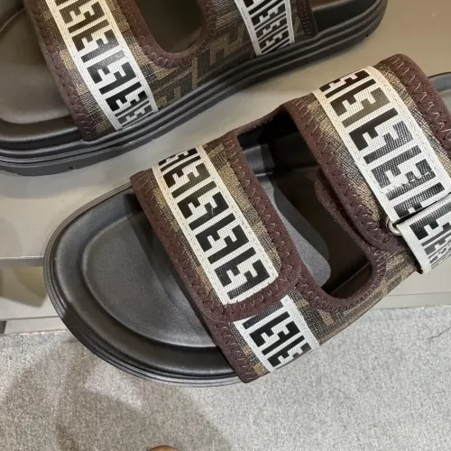 Replica Fendi Slippers For Men #1434869 $60.00 USD for Wholesale