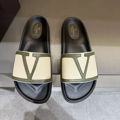 Replica Valentino Slippers For Men #1434871 $52.00 USD for Wholesale