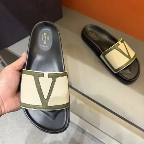 Replica Valentino Slippers For Men #1434871 $52.00 USD for Wholesale