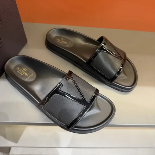 Replica Valentino Slippers For Men #1434877 $52.00 USD for Wholesale