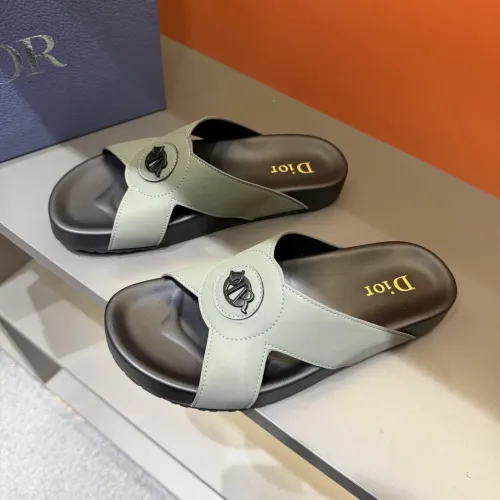 Christian Dior Slippers For Men #1434878 $52.00 USD, Wholesale Replica Christian Dior Slippers