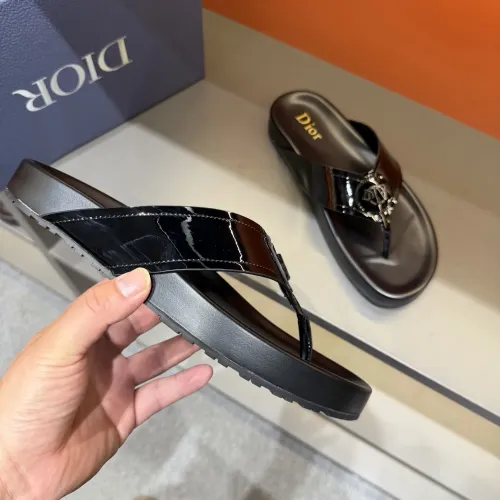 Replica Christian Dior Slippers For Men #1434881 $52.00 USD for Wholesale