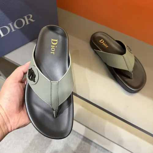 Replica Christian Dior Slippers For Men #1434882 $52.00 USD for Wholesale