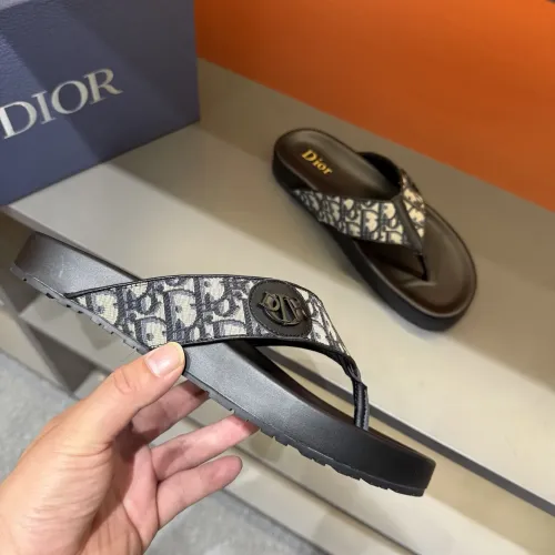 Replica Christian Dior Slippers For Men #1434883 $52.00 USD for Wholesale