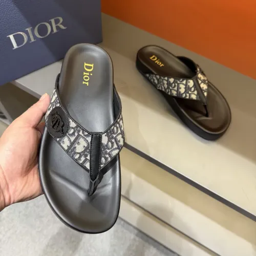 Replica Christian Dior Slippers For Men #1434883 $52.00 USD for Wholesale