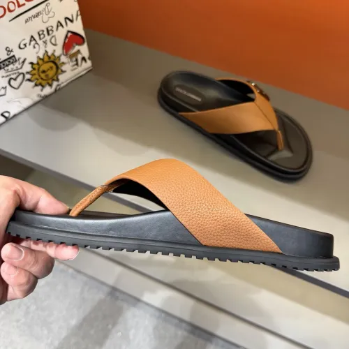 Replica Dolce & Gabbana D&G Slippers For Men #1434887 $52.00 USD for Wholesale