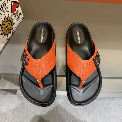 Replica Dolce & Gabbana D&G Slippers For Men #1434888 $52.00 USD for Wholesale