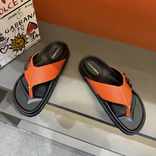 Replica Dolce & Gabbana D&G Slippers For Men #1434888 $52.00 USD for Wholesale