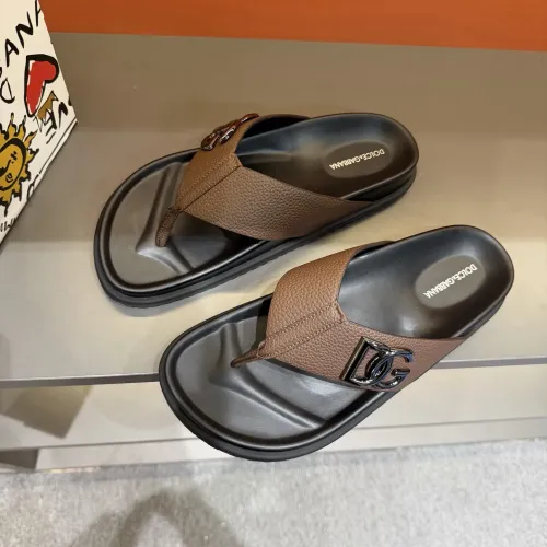 Replica Dolce & Gabbana D&G Slippers For Men #1434889 $52.00 USD for Wholesale