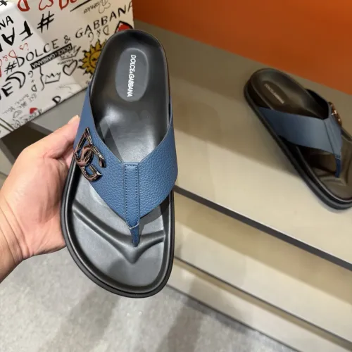 Replica Dolce & Gabbana D&G Slippers For Men #1434891 $52.00 USD for Wholesale