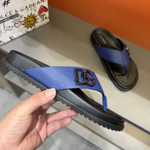 Replica Dolce & Gabbana D&G Slippers For Men #1434892 $52.00 USD for Wholesale