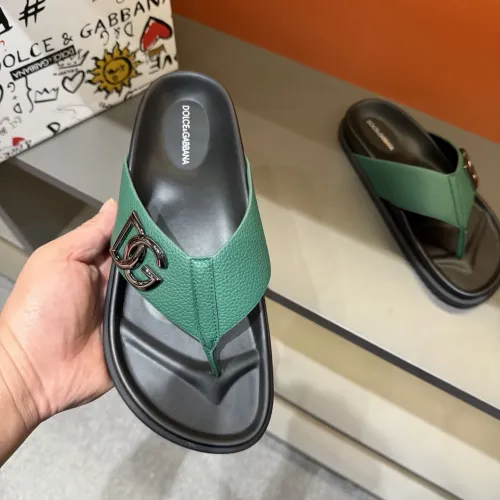 Replica Dolce & Gabbana D&G Slippers For Men #1434893 $52.00 USD for Wholesale
