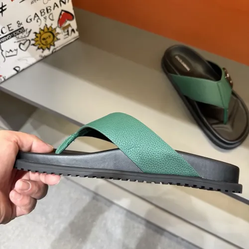 Replica Dolce & Gabbana D&G Slippers For Men #1434893 $52.00 USD for Wholesale