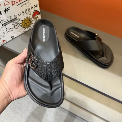 Replica Dolce & Gabbana D&G Slippers For Men #1434894 $52.00 USD for Wholesale
