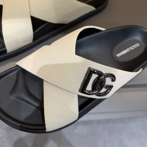 Replica Dolce & Gabbana D&G Slippers For Men #1434896 $52.00 USD for Wholesale