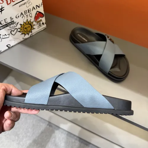 Replica Dolce & Gabbana D&G Slippers For Men #1434900 $52.00 USD for Wholesale