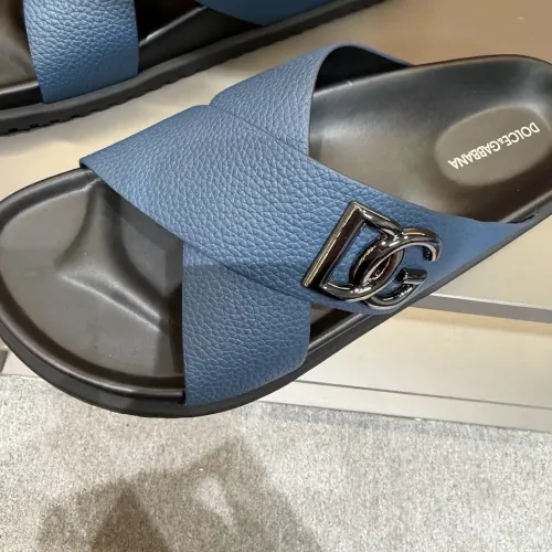 Replica Dolce & Gabbana D&G Slippers For Men #1434901 $52.00 USD for Wholesale