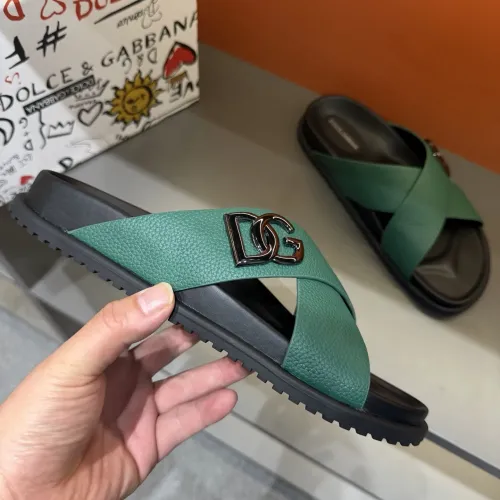 Replica Dolce & Gabbana D&G Slippers For Men #1434903 $52.00 USD for Wholesale
