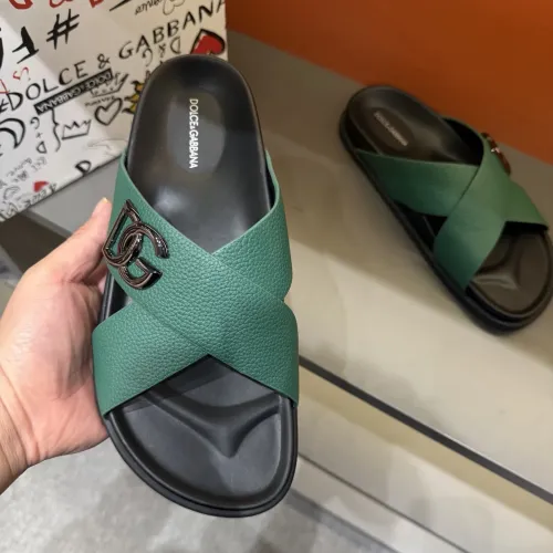 Replica Dolce & Gabbana D&G Slippers For Men #1434903 $52.00 USD for Wholesale