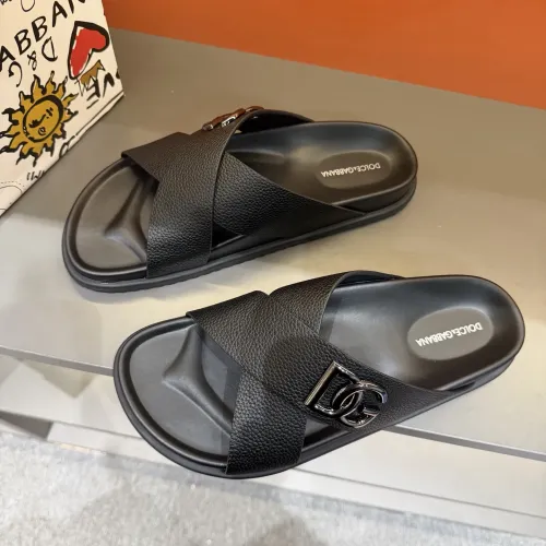 Replica Dolce & Gabbana D&G Slippers For Men #1434904 $52.00 USD for Wholesale