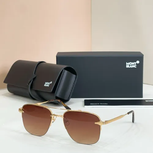 Montblanc AAA Quality Sunglasses #1434905 $64.00 USD, Wholesale Replica Montblanc AAA Quality Sunglasses