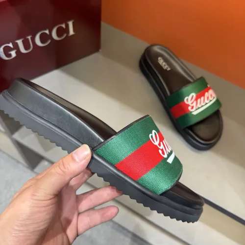 Replica Gucci Slippers For Men #1434907 $52.00 USD for Wholesale
