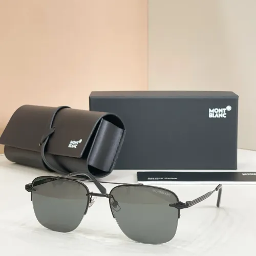 Montblanc AAA Quality Sunglasses #1434911 $64.00 USD, Wholesale Replica Montblanc AAA Quality Sunglasses