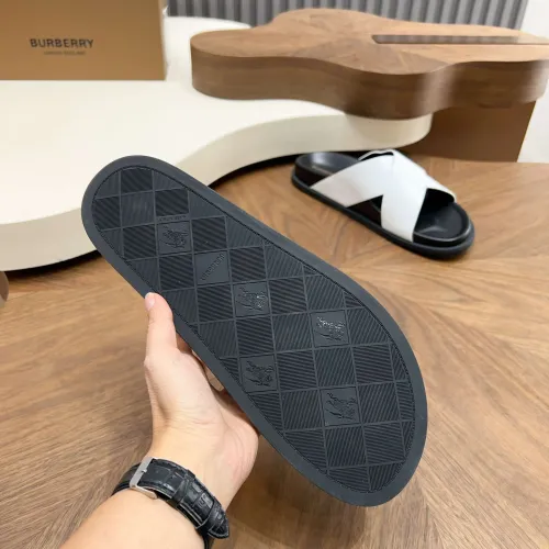 Replica Burberry Slippers For Men #1434912 $85.00 USD for Wholesale