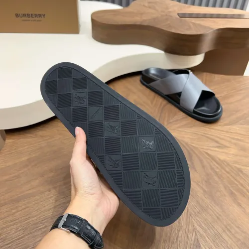 Replica Burberry Slippers For Men #1434920 $85.00 USD for Wholesale
