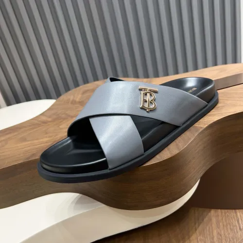 Replica Burberry Slippers For Men #1434920 $85.00 USD for Wholesale
