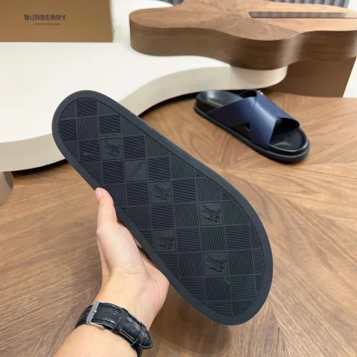 Replica Burberry Slippers For Men #1434921 $85.00 USD for Wholesale