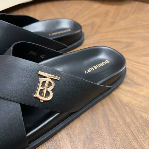 Replica Burberry Slippers For Men #1434924 $85.00 USD for Wholesale