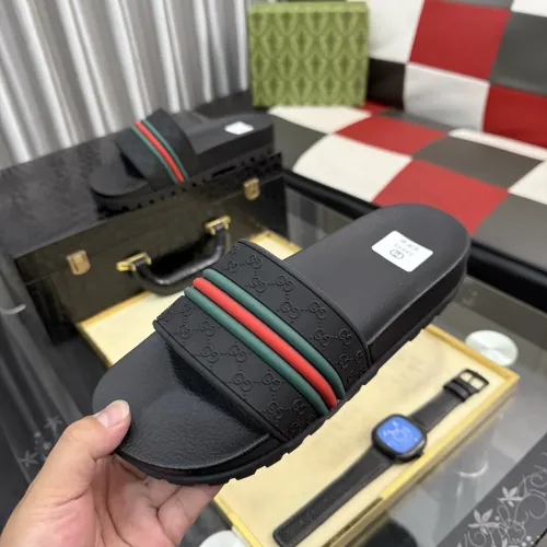 Gucci Slippers For Men #1434937 $45.00 USD, Wholesale Replica Gucci Slippers