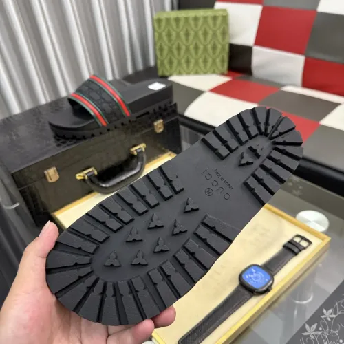 Replica Gucci Slippers For Men #1434938 $45.00 USD for Wholesale