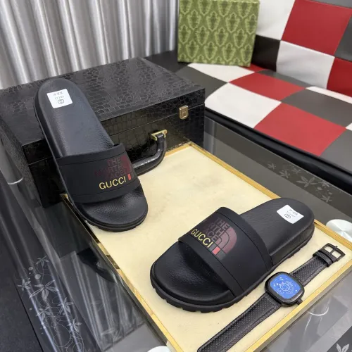 Replica Gucci Slippers For Men #1434960 $48.00 USD for Wholesale