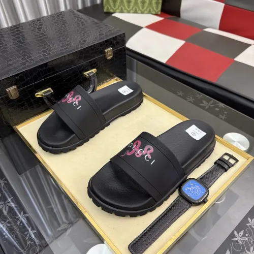 Replica Gucci Slippers For Men #1434968 $48.00 USD for Wholesale