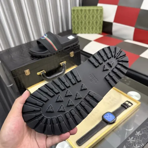 Replica Gucci Slippers For Men #1434970 $48.00 USD for Wholesale