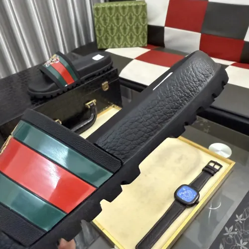 Replica Gucci Slippers For Men #1434976 $48.00 USD for Wholesale