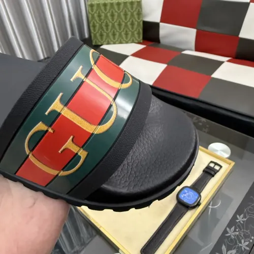 Replica Gucci Slippers For Men #1434993 $48.00 USD for Wholesale